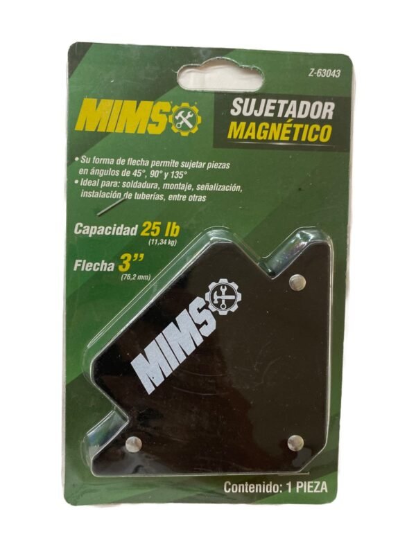 sujetador magnetico mims 3¨ 25 lbs