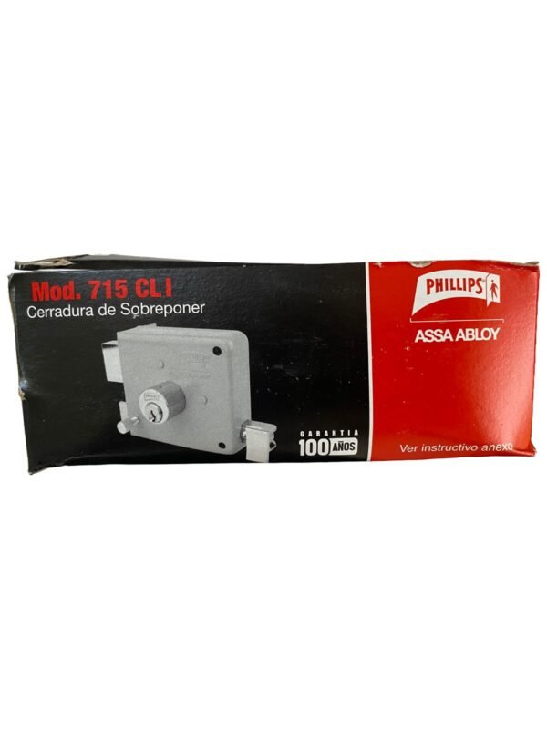 cerradura phillips clasica de sobreponer 715