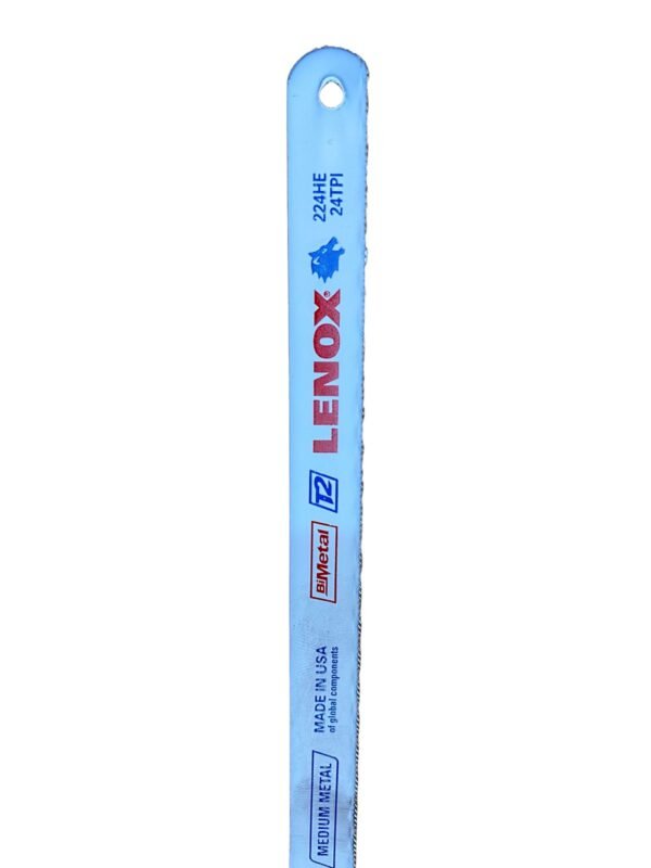 segueta lenox 24¨ para lamina diente fino