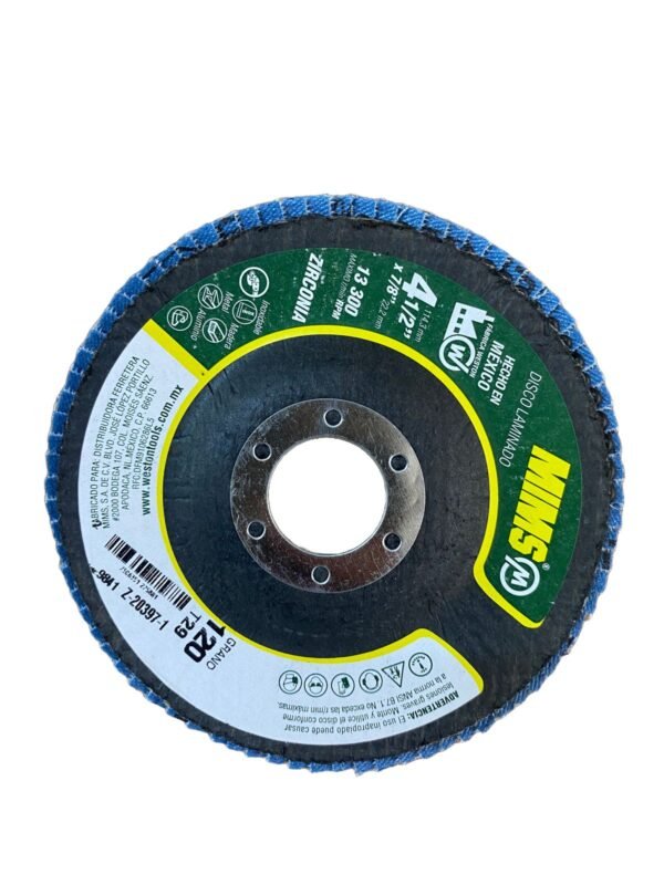 disco lija laminado 4 1/2 (115 mm)